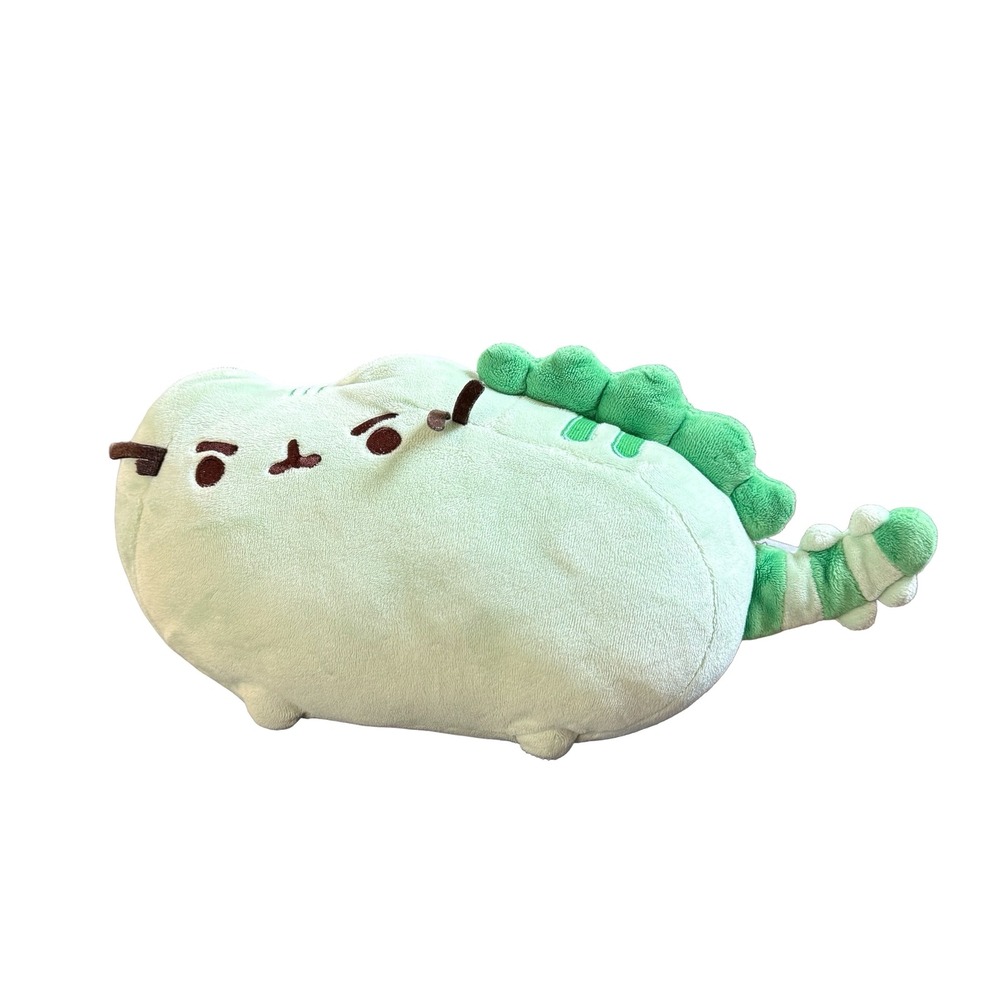GUND Pusheen Pusheenosaurus Plush Mint Green Dinosaur Cat Plush 4054852 12 Inch